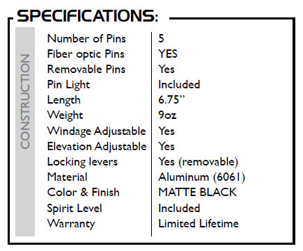 A5 Specifications